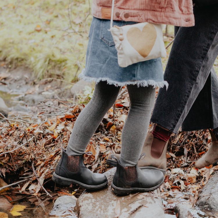 Blundstone Sale Kids\ Series Chelsea Boots Gold Glitter