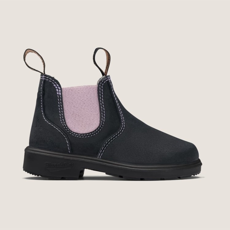Blundstone Sale Kids Series Chelsea Boots Navy/Pink
