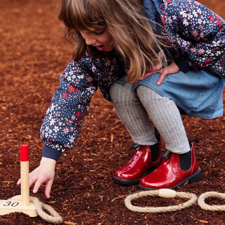 Blundstone Sale Kids\ Series Chelsea Boots Patent Red