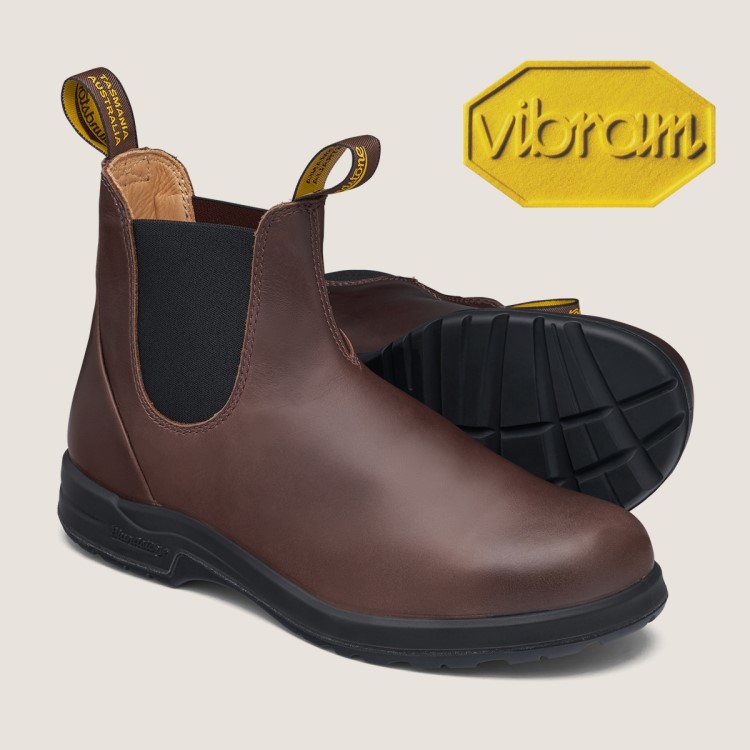Blundstone Sale Men\s All-Terrain Chelsea Boots Cocoa Brown