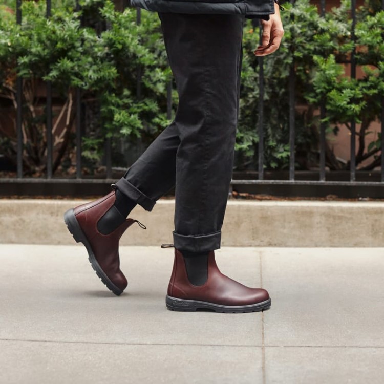 Blundstone Sale Men\s Classics Chelsea Boots Auburn
