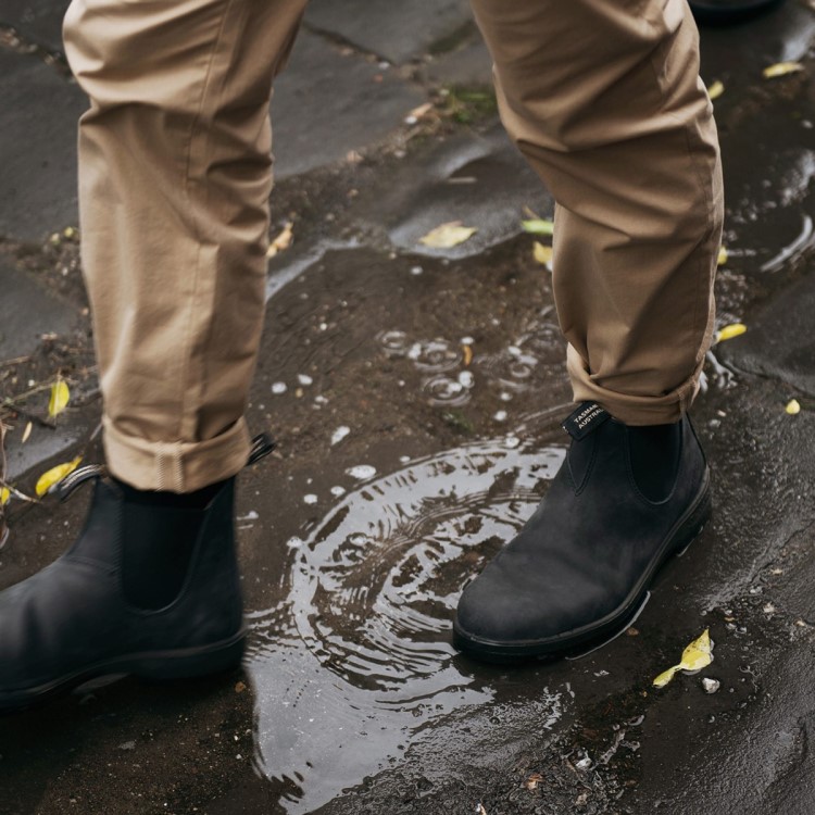 Blundstone Sale Men\s Classics Chelsea Boots Rustic Black