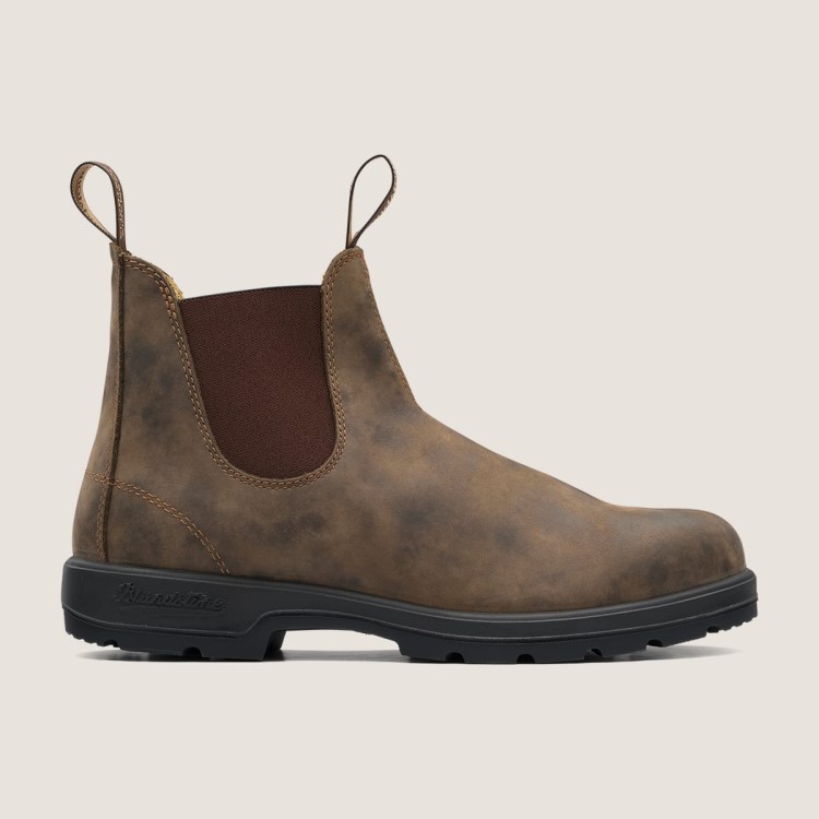 Blundstone Sale Mens Classics Chelsea Boots Rustic Brown