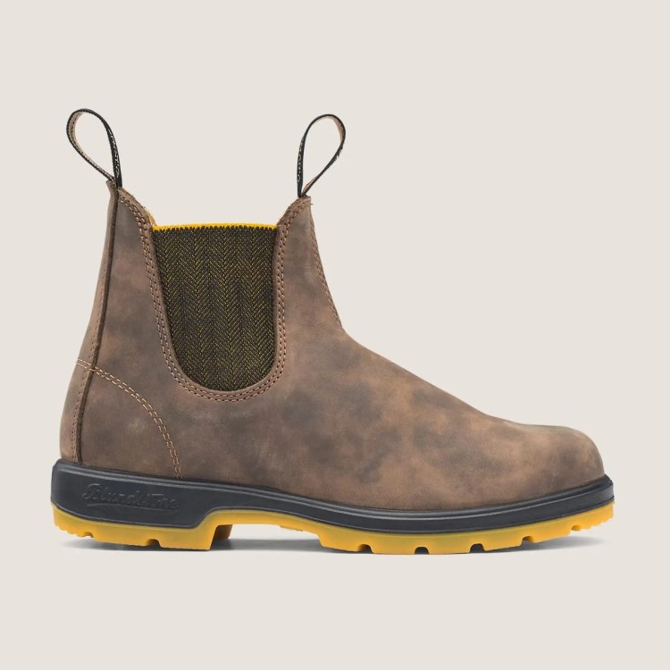 Rustic Brown-Mustard