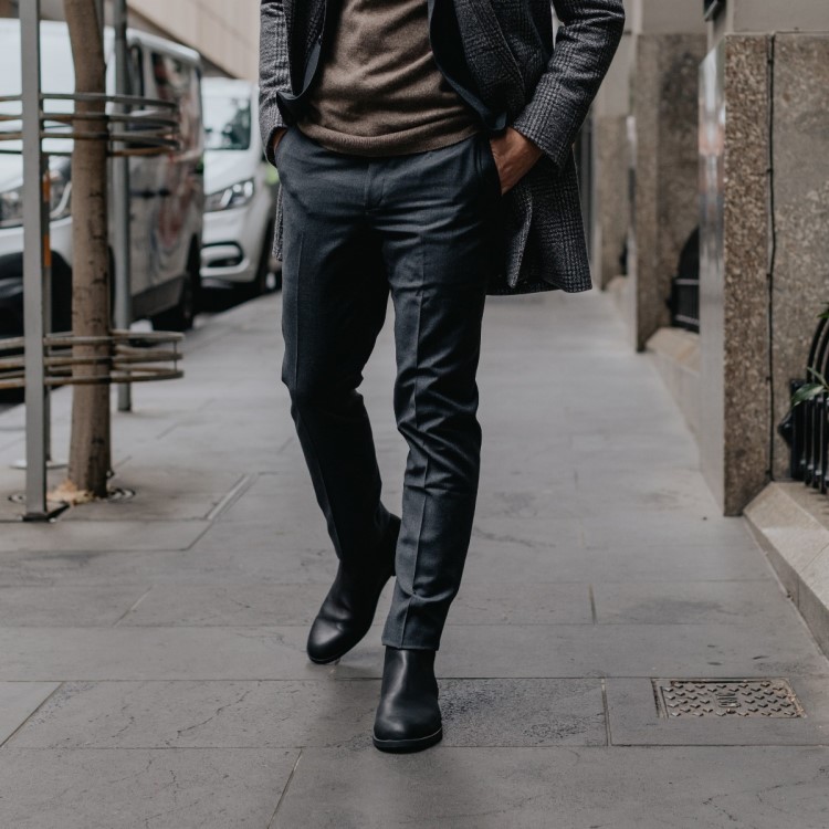 Blundstone Sale Men\s Dress Ankle Boots Black