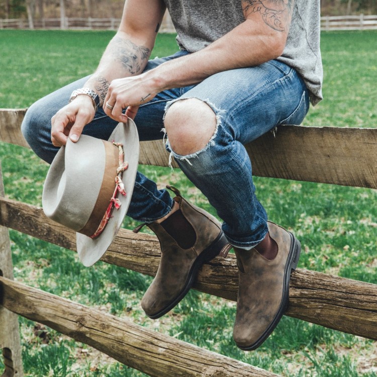 Blundstone Sale Men\s Dress Chelsea Boots