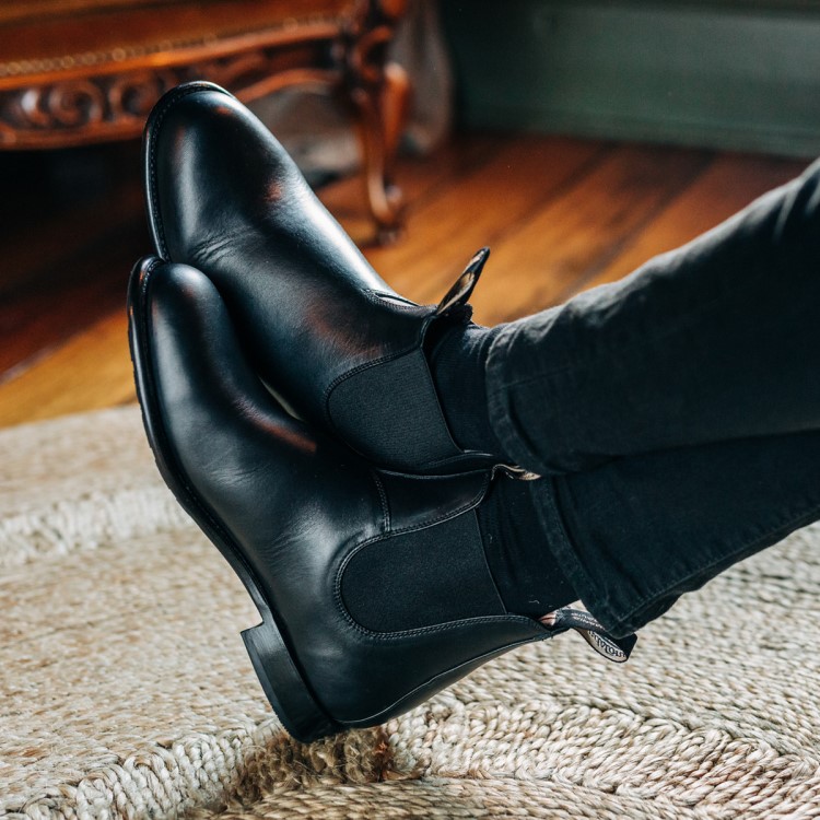 Blundstone Sale Men\s Heritage Chelsea Boots Black