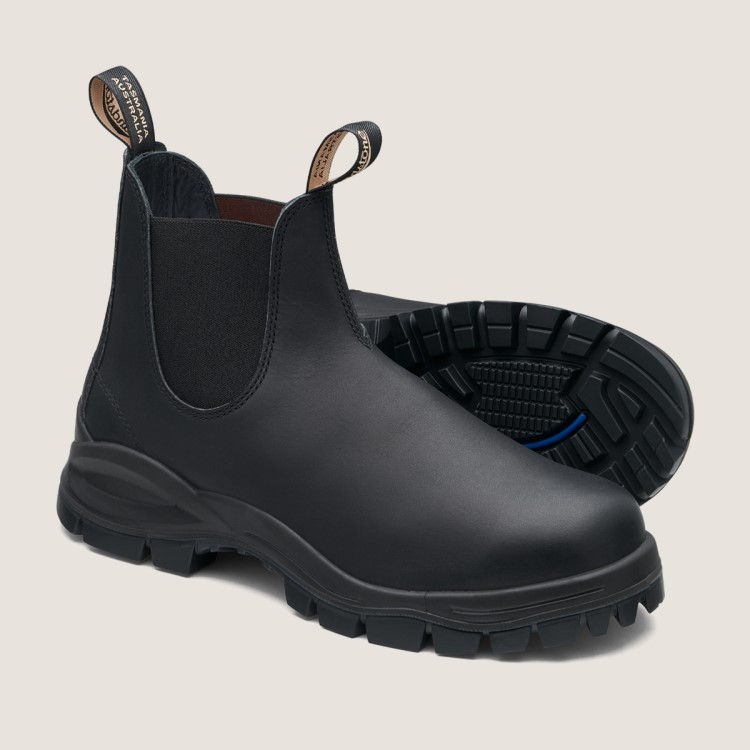 Blundstone Sale Men\s Lug Chelsea Boots Black