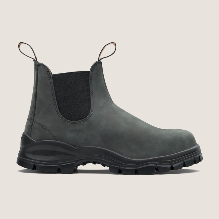 Blundstone Sale Mens Lug Chelsea Boots Rustic Black