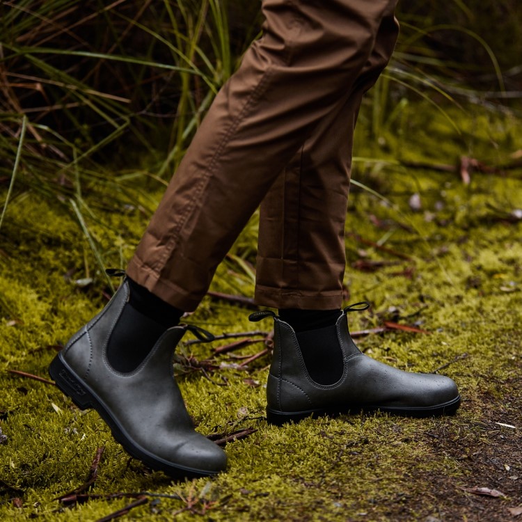 Blundstone Sale Men\s Originals Vegan Boots Steel Grey