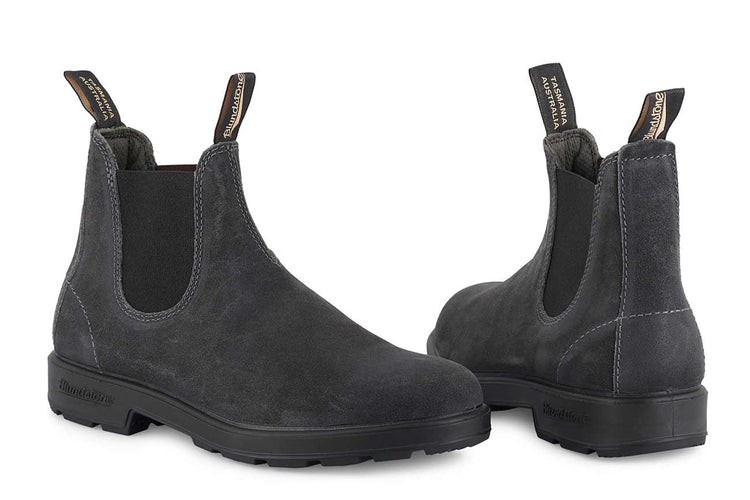 Blundstone Sale Men\s Suede Boots 1910 Steel Grey