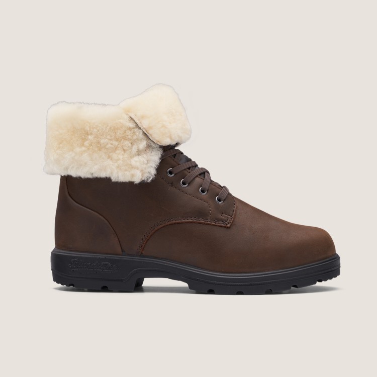 Blundstone Sale Mens Thermal Lace Up Boots Antique Brown