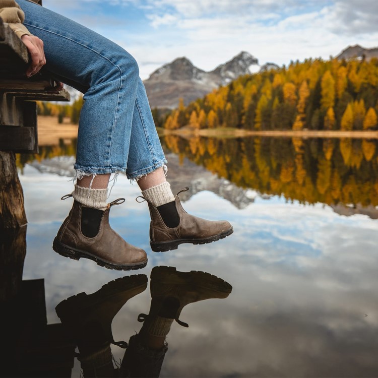 Blundstone Sale Women\s Classics Chelsea Boots Steel Grey