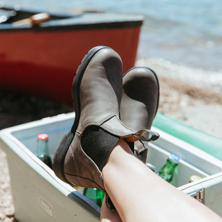 Blundstone Sale Women\s Classics Chelsea Boots Steel Grey