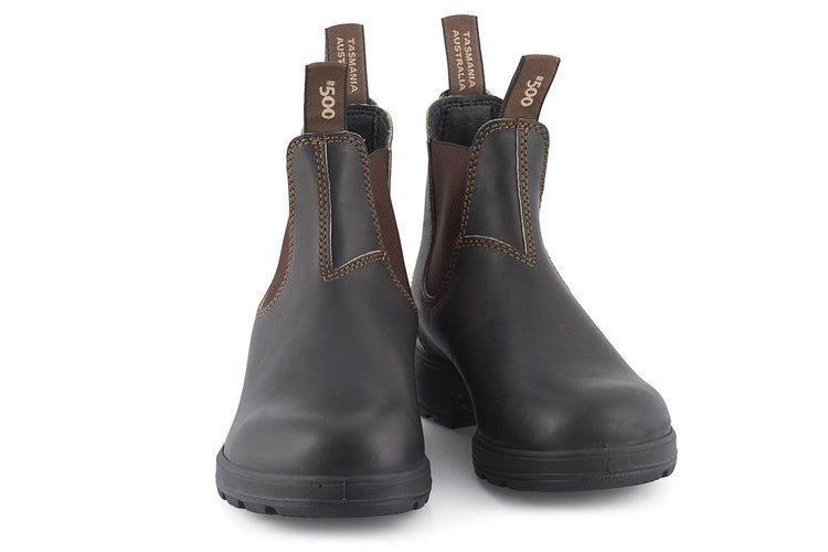 Blundstone Sale Women\s Leather Boots 500 Stout Brown