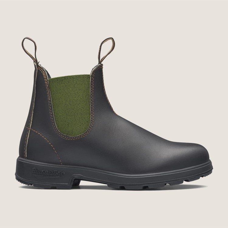 Blundstone Sale Womens Originals Chelsea Boots Stout Brown/Olive