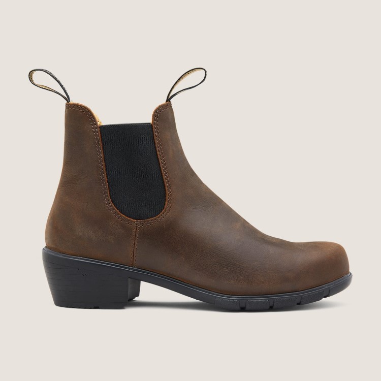 Blundstone Sale Womens Series Heeled Boots Antique Brown