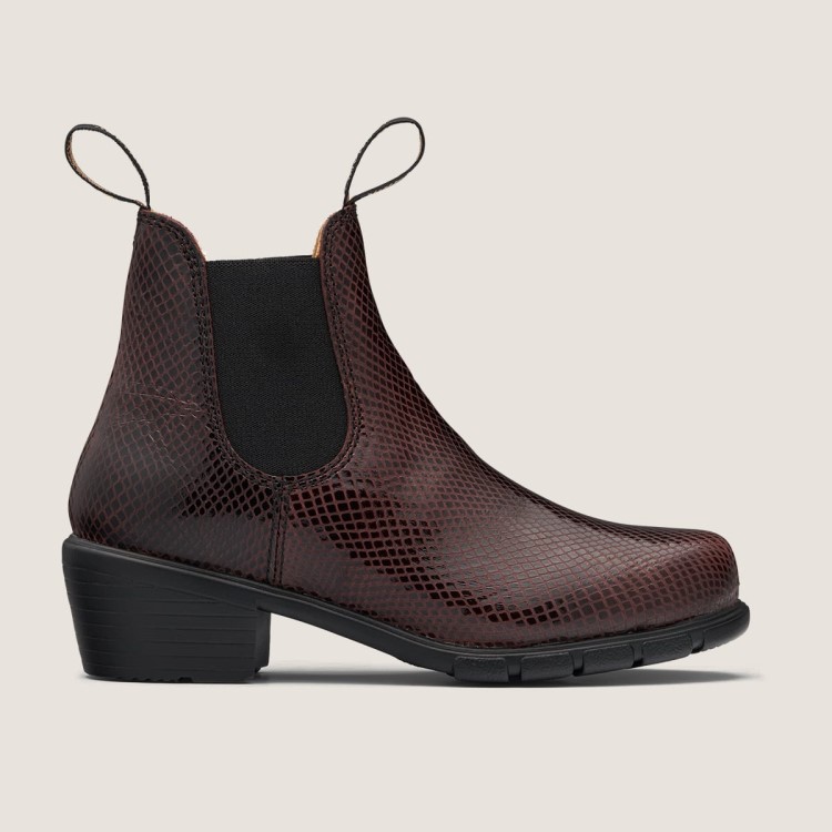 Blundstone Sale Womens Series Heeled Boots Testa Lizard