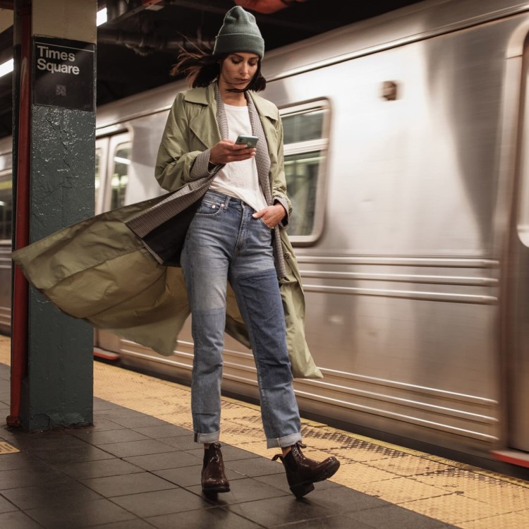 Blundstone Sale Women\s Series Heeled Boots Testa Lizard