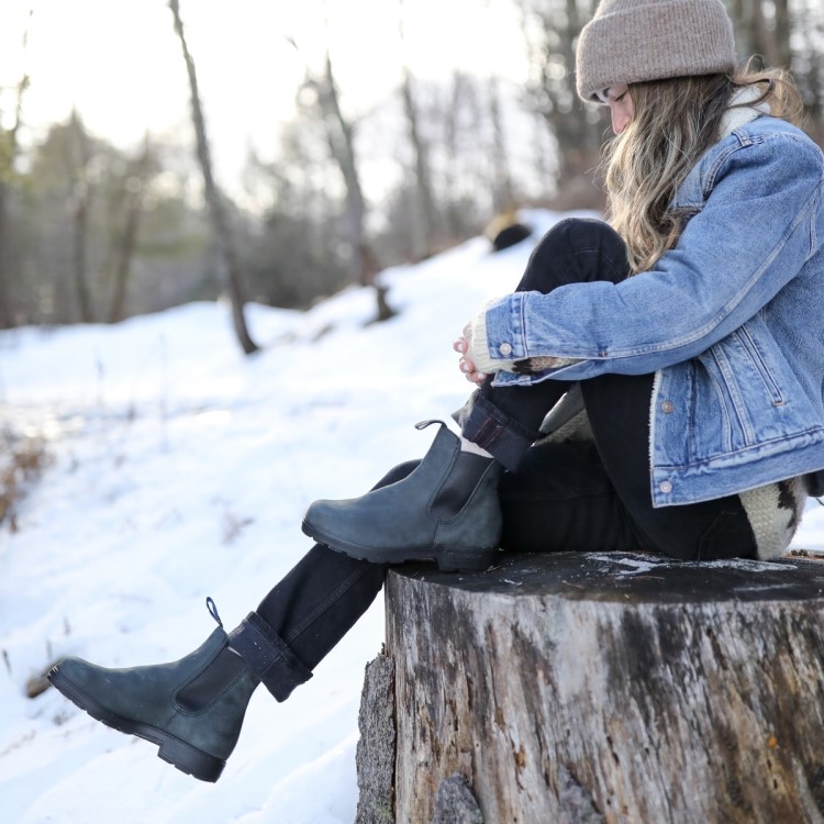 Blundstone Sale Women\s Thermal High Top Boots Rustic Black