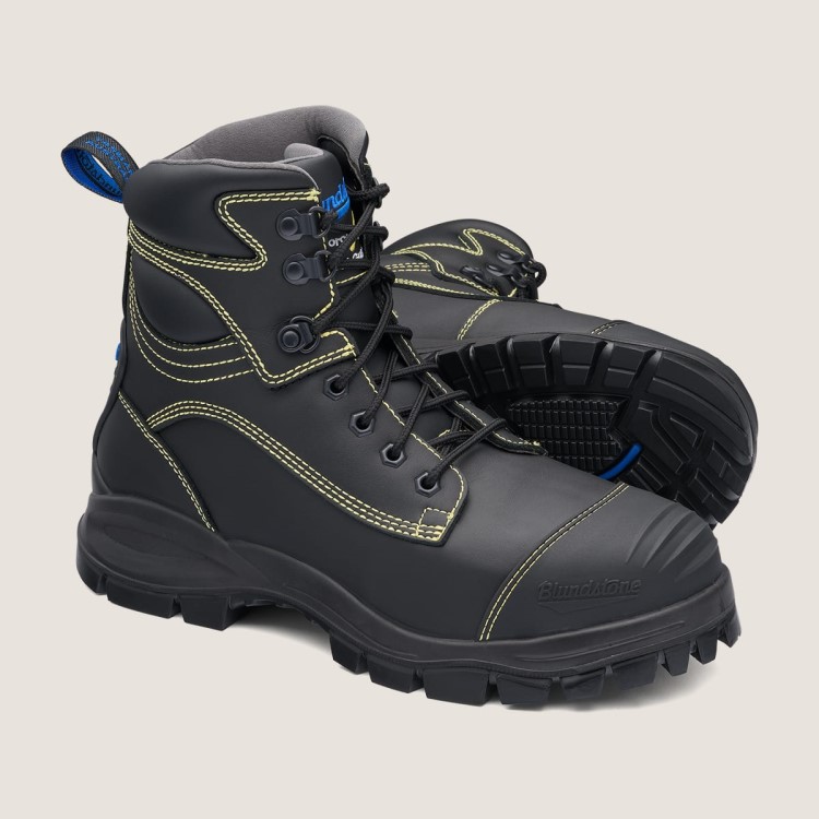 Blundstone Sale Work Series Lace Up Boots Black