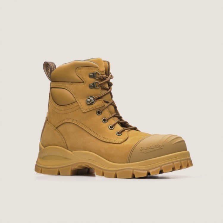 Blundstone Sale Work Series Zip Up Boots Wheat