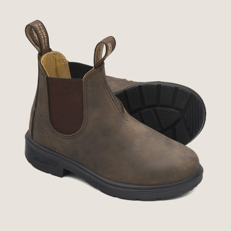 Kids\ Blundstone Sale Series Chelsea Boots Rustic Brown