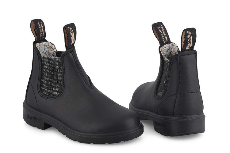Kids Boots 2096 Black/Silver Glitter Blundstone On Sale
