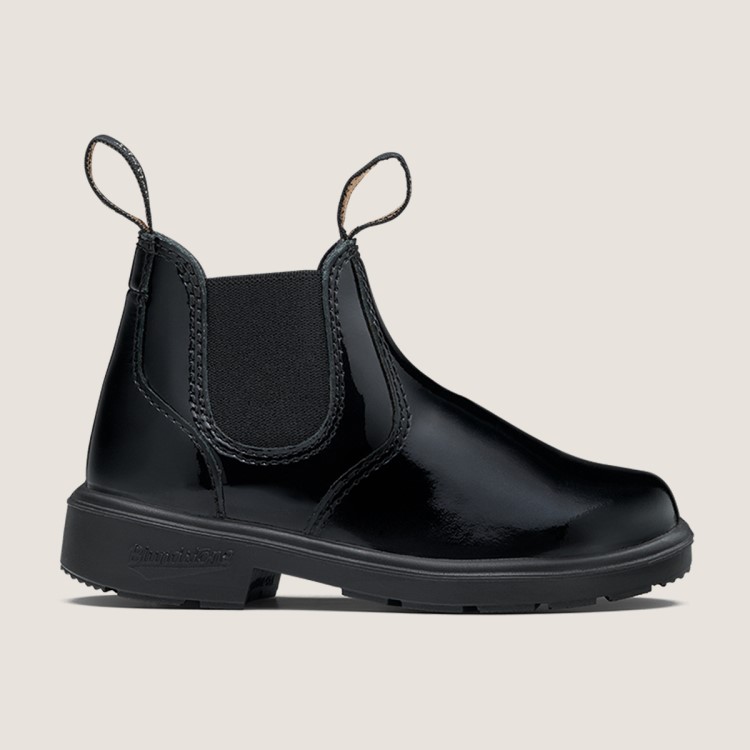 Kids Series Chelsea Boots Patent Black Blundstone Sale