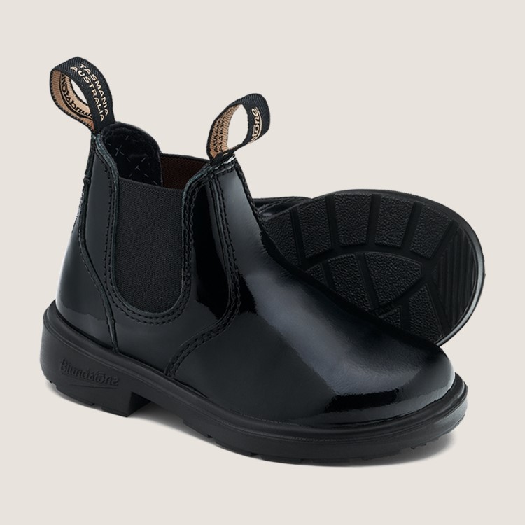 Kids\ Series Chelsea Boots Patent Black Blundstone Sale
