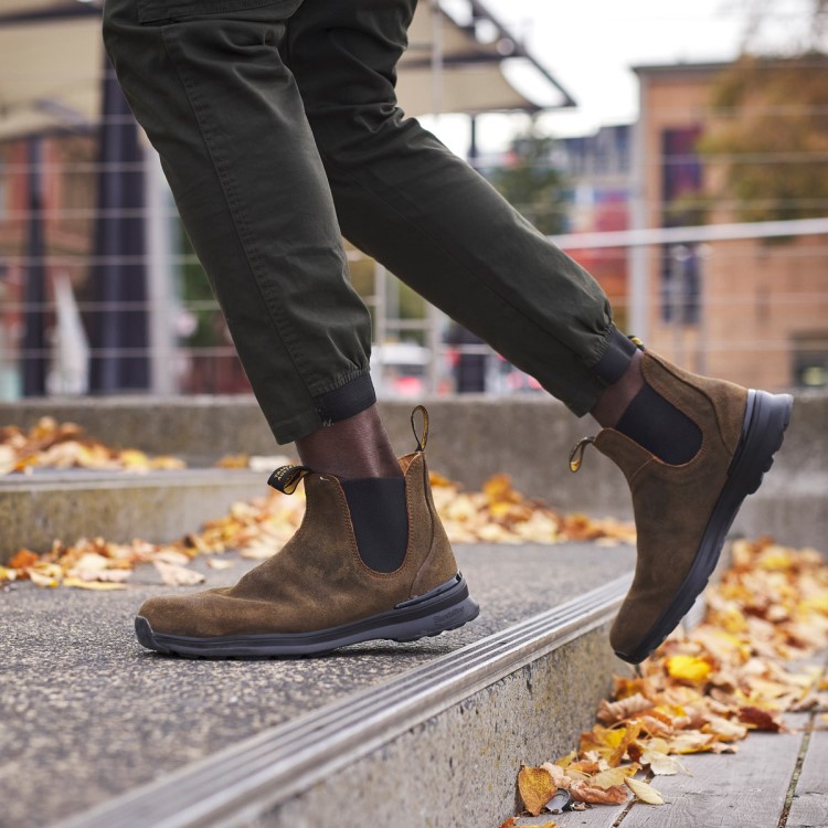 Men\s Active Chelsea Boots Brown Blundstone Sale
