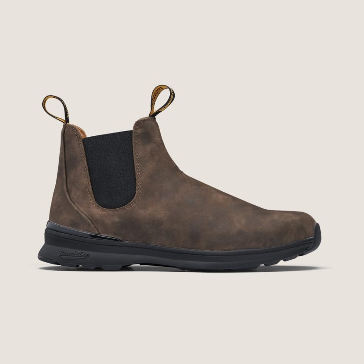 Mens Active Chelsea Boots Rustic Brown Blundstone Sale