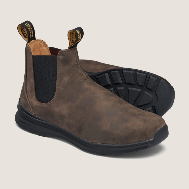 Men\s Active Chelsea Boots Rustic Brown Blundstone Sale
