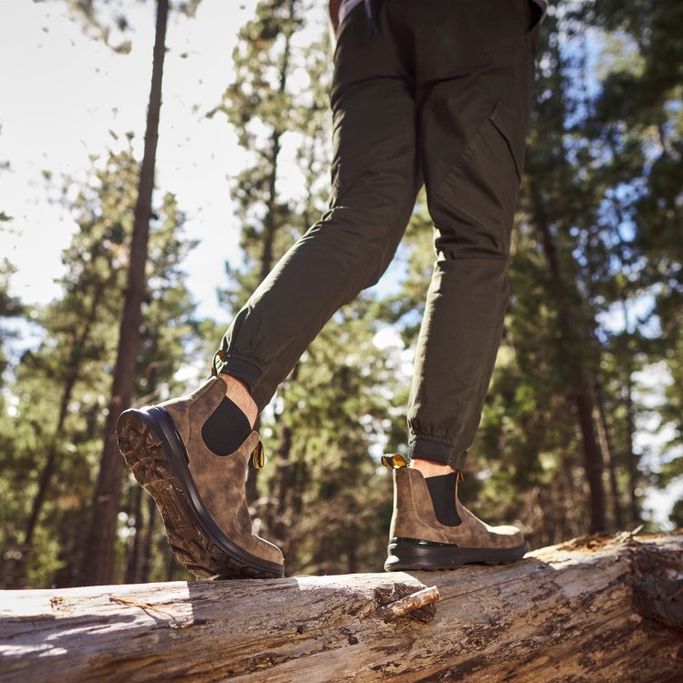Men\s Active Chelsea Boots Rustic Brown Blundstone Sale