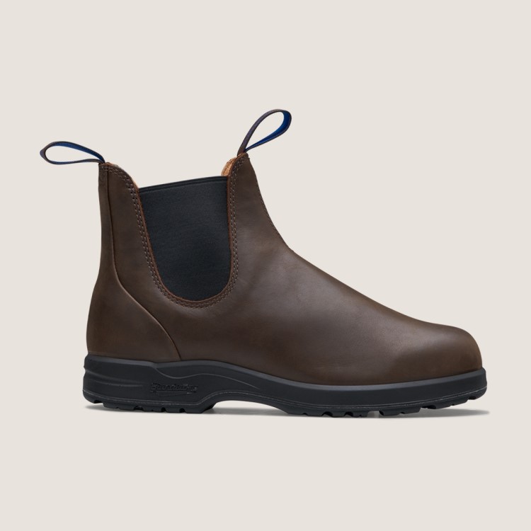 Mens All-Terrain Thermal Chelsea Boots Antique Brown Blundstone Sale