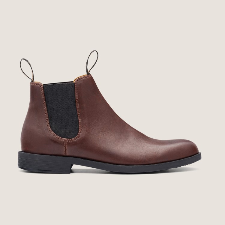Mens Blundstone Sale Dress Ankle Boots Chestnut Brown