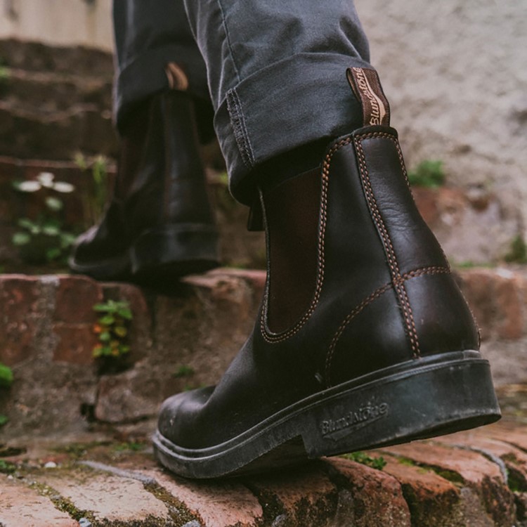 Men\s Blundstone Sale Dress Chelsea Boots Stout Brown