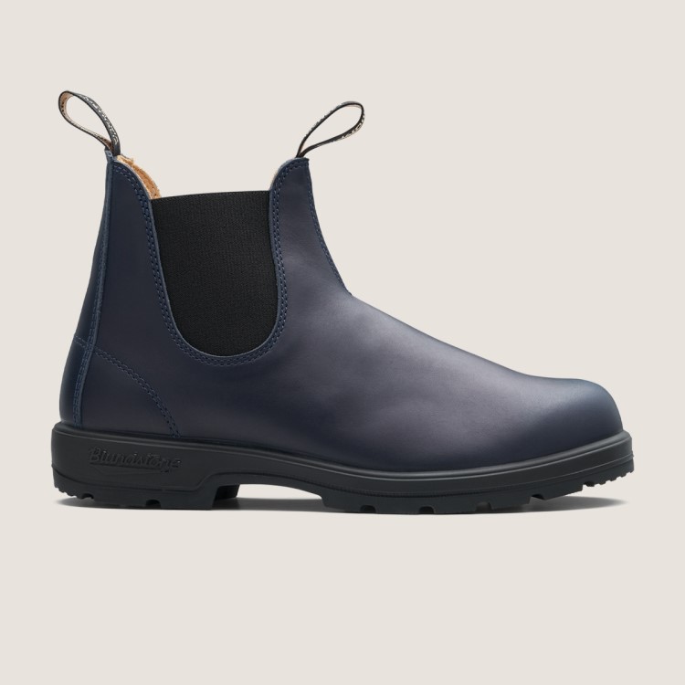 Mens Classics Chelsea Boots Navy Blundstone Sale