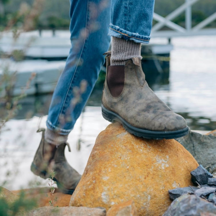 Men\s Classics Chelsea Boots Rustic Blundstone Sale