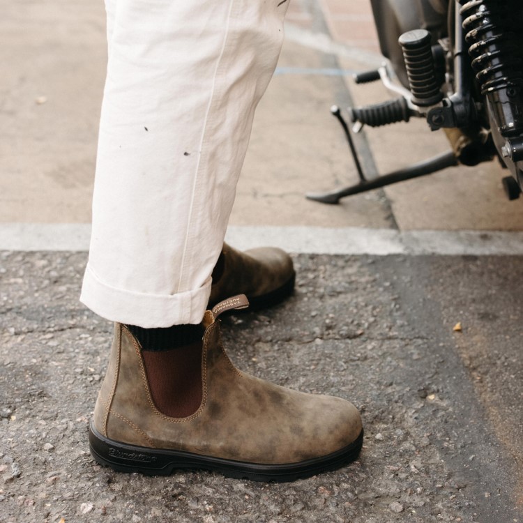 Men\s Classics Chelsea Boots Rustic Blundstone Sale