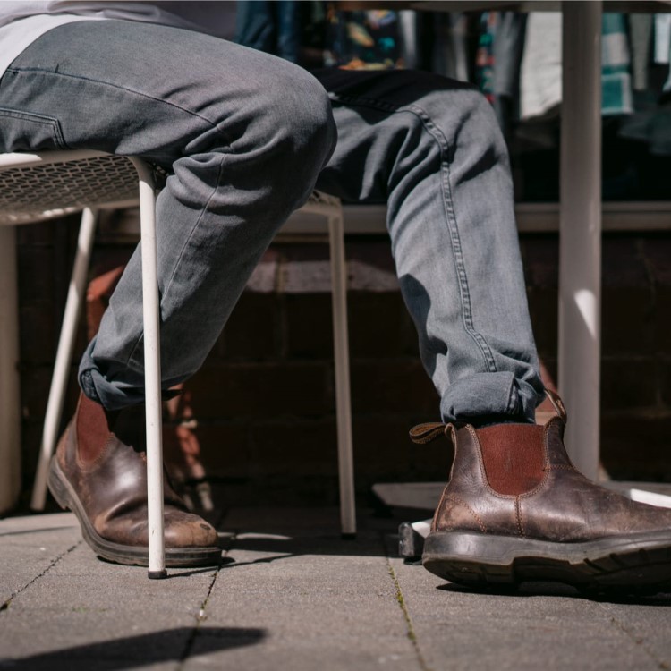 Men\s Classics Chelsea Boots Walnut Brown Blundstone Sale