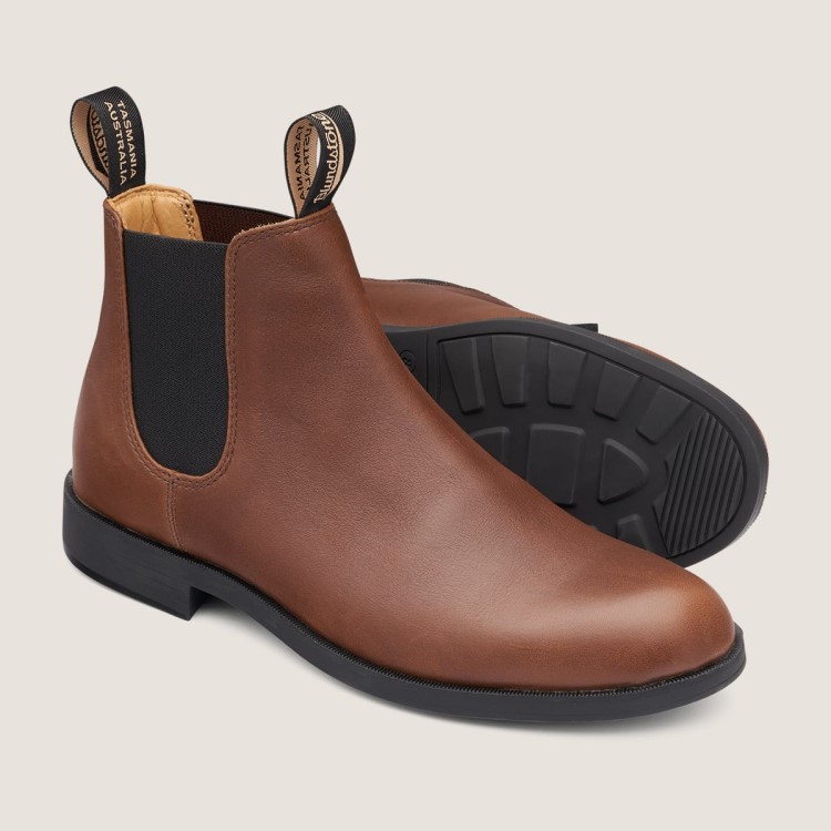 Men\s Dress Ankle Boots Tan Blundstone Sale