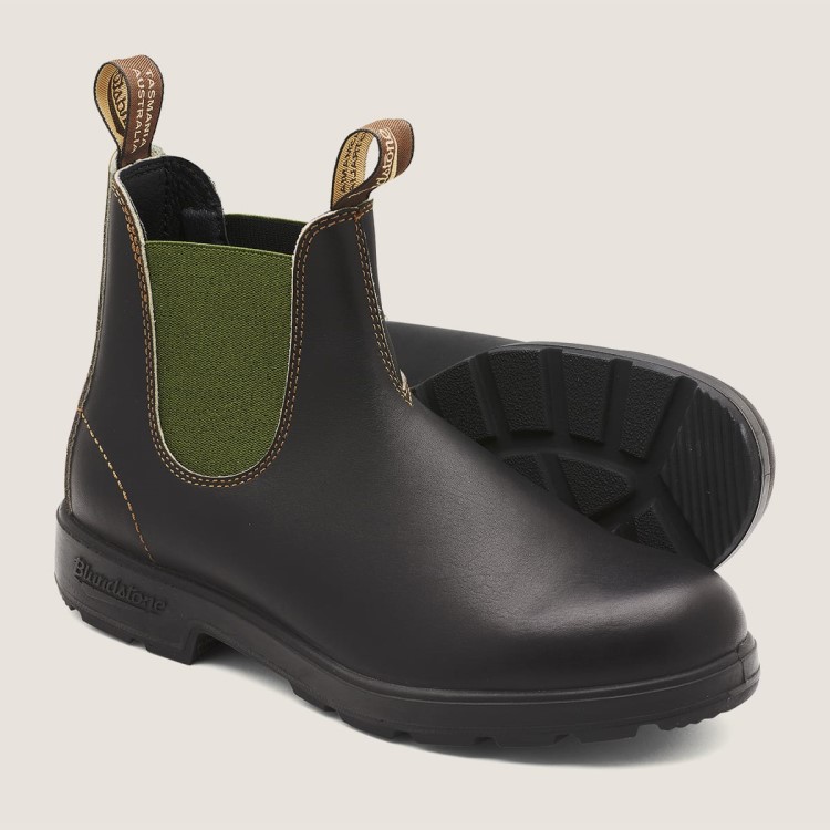 Men\s Originals Chelsea Boots Stout Brown/Olive Blundstone Sale