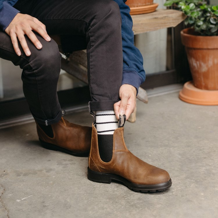 Men\s Originals Suede Boots Tobacco Blundstone Sale