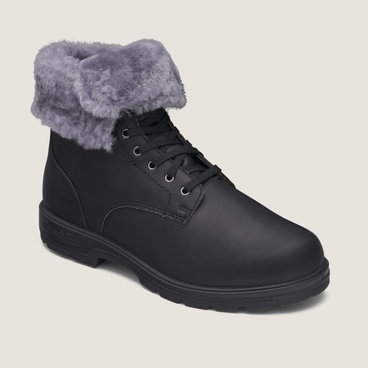Men\s Thermal Lace Up Boots Black Blundstone Sale