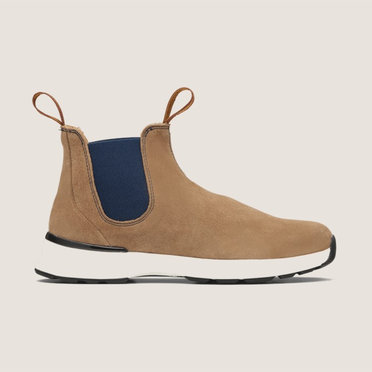 Womens Active Chelsea Boots Sand/Navy Blundstone Sale
