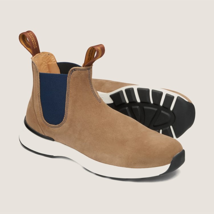 Women\s Active Chelsea Boots Sand/Navy Blundstone Sale