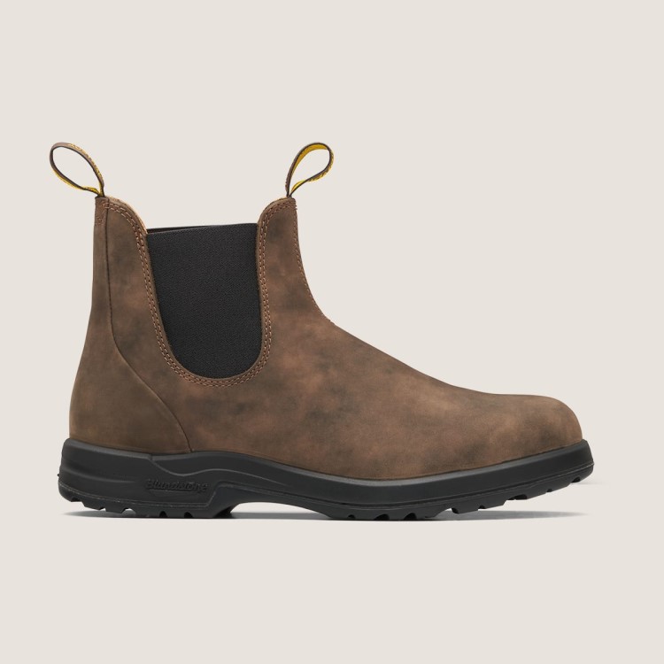 Womens All-Terrain Chelsea Boots Rustic Brown Blundstone Sale