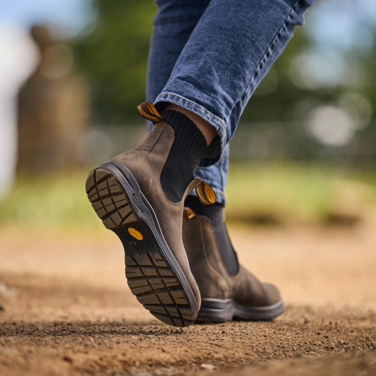 Women\s All-Terrain Chelsea Boots Rustic Brown Blundstone Sale