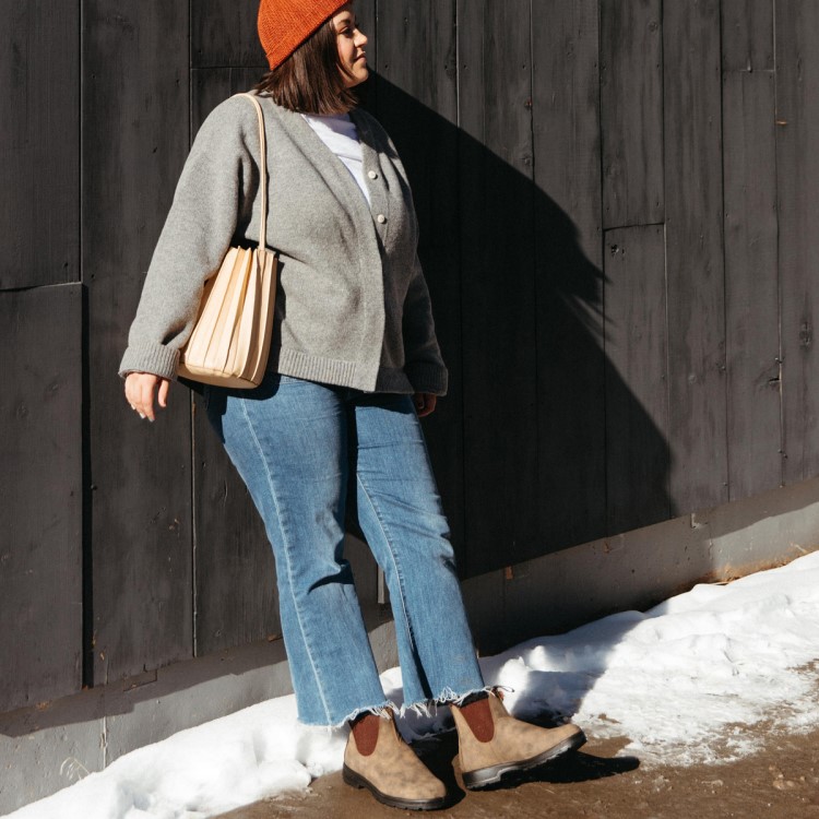 Women\s Blundstone Sale Classics Chelsea Boots Rustic Brown